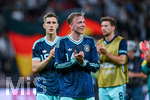 31.05.2026, Fussball Freundschafts-Länderspiele 3.Spieltag, Deutschland - Finnland, in der Mewa-Arena Mainz, Jonathan Tah (Deutschland), Maximilian Beier (Deutschland), Leon Goretzka (Deutschland)