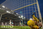 31.05.2026, Fussball Freundschafts-Länderspiele 3.Spieltag, Deutschland - Finnland, in der Mewa-Arena Mainz, Torschuss zum 1:0 von Deniz Undav (mitte, Deutschland), Torwart Lukas Hradecky (re, Finnland) liegt geschlagen am Boden.