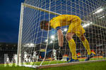 31.05.2026, Fussball Freundschafts-Länderspiele 3.Spieltag, Deutschland - Finnland, in der Mewa-Arena Mainz, Torwart Lukas Hradecky (Finnland) nachdenklich im Tor 