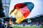 31.05.2026, Fussball Freundschafts-Länderspiele 3.Spieltag, Deutschland - Finnland, in der Mewa-Arena Mainz, Feature Fahne Deutschland 