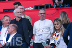 31.05.2026, Fussball Freundschafts-Länderspiele 3.Spieltag, Deutschland - Finnland, in der Mewa-Arena Mainz, Sportdirektor Rudi Völler (Deutschland), Andreas Rettig (DFB)