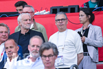 31.05.2026, Fussball Freundschafts-Länderspiele 3.Spieltag, Deutschland - Finnland, in der Mewa-Arena Mainz, Sportdirektor Rudi Völler (Deutschland), Andreas Rettig (DFB)