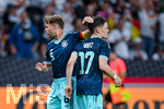 31.05.2026, Fussball Freundschafts-Länderspiele 3.Spieltag, Deutschland - Finnland, in der Mewa-Arena Mainz, Joshua Kimmich (Deutschland), Florian Wirtz (Deutschland) freut sich über das Tor zum 2:0, 
