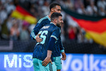31.05.2026, Fussball Freundschafts-Länderspiele 3.Spieltag, Deutschland - Finnland, in der Mewa-Arena Mainz, Deniz Undav (Deutschland) fasst sich an den hinteren Oberschenkel nach seinem Tor zum 3:0,
