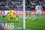31.05.2026, Fussball Freundschafts-Länderspiele 3.Spieltag, Deutschland - Finnland, in der Mewa-Arena Mainz, Torwart Luká? Hrádecký (Finnland), Felix Nmecha (Deutschland), Ville Koski (Finnland)