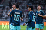 31.05.2026, Fussball Freundschafts-Länderspiele 3.Spieltag, Deutschland - Finnland, in der Mewa-Arena Mainz, Jamal Musiala (Deutschland) freut sich über das Tor zum 4:0, Lennart Karl (Deutschland), Nathaniel Brown (Deutschland), Nico Schlotterbeck (Deutschland)