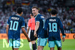 31.05.2026, Fussball Freundschafts-Länderspiele 3.Spieltag, Deutschland - Finnland, in der Mewa-Arena Mainz, Jamal Musiala (Deutschland) freut sich über das Tor zum 4:0, Nico Schlotterbeck (Deutschland), Nathaniel Brown (Deutschland)