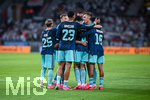 31.05.2026, Fussball Freundschafts-Länderspiele 3.Spieltag, Deutschland - Finnland, in der Mewa-Arena Mainz, Jamal Musiala (Deutschland) freut sich über das Tor zum 4:0, 