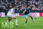 31.05.2026, Fussball Freundschafts-Länderspiele 3.Spieltag, Deutschland - Finnland, in der Mewa-Arena Mainz, Samuli Miettinen (Finnland), Nadiem Amiri (Deutschland)