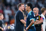 31.05.2026, Fussball Freundschafts-Länderspiele 3.Spieltag, Deutschland - Finnland, in der Mewa-Arena Mainz, Trainer Julian Nagelsmann (Deutschland) , Jamal Musiala (Deutschland)