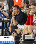 31.05.2026, Fussball Freundschafts-Länderspiele 3.Spieltag, Deutschland - Finnland, in der Mewa-Arena Mainz, Bundestrainer Julian Nagelsmann (Deutschland) nachdenklich  