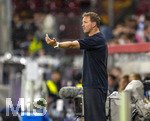31.05.2026, Fussball Freundschafts-Länderspiele 3.Spieltag, Deutschland - Finnland, in der Mewa-Arena Mainz, Bundestrainer Julian Nagelsmann (Deutschland) gibt Anweisungen, zeigt, gestikuliert, gibt Kommandos, Anweisungen, gibt Anweisungen, zeigend, gestikulierend,  