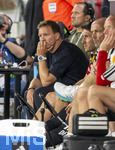31.05.2026, Fussball Freundschafts-Länderspiele 3.Spieltag, Deutschland - Finnland, in der Mewa-Arena Mainz, Bundestrainer Julian Nagelsmann (Deutschland) nachdenklich  