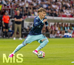 31.05.2026, Fussball Freundschafts-Länderspiele 3.Spieltag, Deutschland - Finnland, in der Mewa-Arena Mainz, Lennart Karl (Deutschland) am Ball 