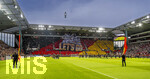 31.05.2026, Fussball Freundschafts-Länderspiele 3.Spieltag, Deutschland - Finnland, in der Mewa-Arena Mainz, Fanchoreografie in der deutschen Fankurve: Lets Go