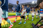 31.05.2026, Fussball Freundschafts-Länderspiele 3.Spieltag, Deutschland - Finnland, in der Mewa-Arena Mainz, Einlaufen der Mannschaften vor dem Spiel, hier Felix Nmecha (Deutschland), Nathaniel Brown (Deutschland) 