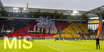 31.05.2026, Fussball Freundschafts-Länderspiele 3.Spieltag, Deutschland - Finnland, in der Mewa-Arena Mainz, Fanchoreografie in der deutschen Fankurve: Lets Go