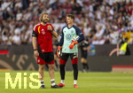 31.05.2026, Fussball Freundschafts-Länderspiele 3.Spieltag, Deutschland - Finnland, in der Mewa-Arena Mainz, v.re: Torwart Alexander Nübel (Deutschland) und Torwarttrainer Stefan Wessels (GER) beim Aufwärmen.