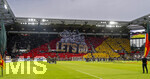 31.05.2026, Fussball Freundschafts-Länderspiele 3.Spieltag, Deutschland - Finnland, in der Mewa-Arena Mainz, Fanchoreografie in der deutschen Fankurve: Lets Go