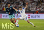 31.05.2026, Fussball Freundschafts-Länderspiele 3.Spieltag, Deutschland - Finnland, in der Mewa-Arena Mainz, v.re: Anssi Suhonen (Finnland) am Ball gegen Felix Nmecha (Deutschland) 