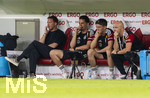 31.05.2026, Fussball Freundschafts-Länderspiele 3.Spieltag, Deutschland - Finnland, in der Mewa-Arena Mainz,  v.li: Bundestrainer Julian Nagelsmann (Deutschland), Co-Trainer Benjamin Hübner (Deutschland), Co-Trainer Benjamin Glück (Deutschland), Co-Trainer Alfred Schreuder (Deutschland), Mads Buttgereit (Assistenztrainer), 