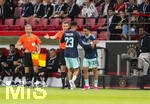 31.05.2026, Fussball Freundschafts-Länderspiele 3.Spieltag, Deutschland - Finnland, in der Mewa-Arena Mainz, Wechsel, v.li: Felix Nmecha (Deutschland) geht, Nadiem Amiri (Deutschland) kommt ins Spiel.
