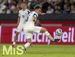 31.05.2026, Fussball Freundschafts-Länderspiele 3.Spieltag, Deutschland - Finnland, in der Mewa-Arena Mainz, Leo Walta (Finnland) am Ball 