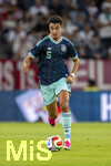 31.05.2026, Fussball Freundschafts-Länderspiele 3.Spieltag, Deutschland - Finnland, in der Mewa-Arena Mainz, Alexander Pavlovic (Deutschland) am Ball 