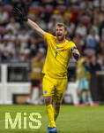 31.05.2026, Fussball Freundschafts-Länderspiele 3.Spieltag, Deutschland - Finnland, in der Mewa-Arena Mainz, Torwart Lukas Hradecky (Finnland) in Rage 