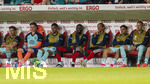 31.05.2026, Fussball Freundschafts-Länderspiele 3.Spieltag, Deutschland - Finnland, in der Mewa-Arena Mainz, Ersatzbank, v.li:  Leon Goretzka (Deutschland), Torwart Jonas Urbig (Deutschland), Malick Thiaw (Deutschland), Antonio Rüdiger (Deutschland), Leroy Sane (Deutschland), Nadiem Amiri (Deutschland),  Waldemar Anton (Deutschland)  