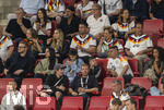31.05.2026, Fussball Freundschafts-Länderspiele 3.Spieltag, Deutschland - Finnland, in der Mewa-Arena Mainz, Familie von Deniz Undav (Deutschland) auf der Tribüne.   unten 2.v.li: Frau Tanja von Deniz Undav (Deutschland)  mittlere Reihe, 2.v.li: Nele Amiri, Ehefrau von Nadiem Amiri  (ACHTUNG SPERRE: DIESES BILD NUR FÜR AGENTUR-INTERNE ZWECKE, KEINE VERÖFFENTLICHUNG IN MEDIEN OHNE GENEHMIGUNG!)