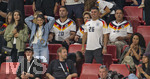 31.05.2026, Fussball Freundschafts-Länderspiele 3.Spieltag, Deutschland - Finnland, in der Mewa-Arena Mainz, links aussen: Frau Tanja von Deniz Undav (Deutschland) auf der Tribüne mit Familie von Deniz Undav (Deutschland) (ACHTUNG SPERRE: DIESES BILD NUR FÜR AGENTUR-INTERNE ZWECKE, KEINE VERÖFFENTLICHUNG IN MEDIEN OHNE GENEHMIGUNG!)