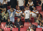 31.05.2026, Fussball Freundschafts-Länderspiele 3.Spieltag, Deutschland - Finnland, in der Mewa-Arena Mainz, links aussen: Frau Tanja von Deniz Undav (Deutschland) auf der Tribüne mit Familie von Deniz Undav (Deutschland) (ACHTUNG SPERRE: DIESES BILD NUR FÜR AGENTUR-INTERNE ZWECKE, KEINE VERÖFFENTLICHUNG IN MEDIEN OHNE GENEHMIGUNG!)