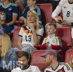 31.05.2026, Fussball Freundschafts-Länderspiele 3.Spieltag, Deutschland - Finnland, in der Mewa-Arena Mainz, Sina Groß, Ehefrau von Pascal Groß (Deutschland) auf der Tribüne. (ACHTUNG SPERRE: DIESES BILD NUR FÜR AGENTUR-INTERNE ZWECKE, KEINE VERÖFFENTLICHUNG IN MEDIEN OHNE GENEHMIGUNG!)
