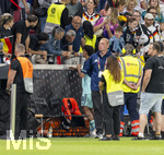 31.05.2026, Fussball Freundschafts-Länderspiele 3.Spieltag, Deutschland - Finnland, in der Mewa-Arena Mainz, Nathaniel Brown (Deutschland) nach dem Spiel bei seiner Familie (ACHTUNG SPERRE: DIESES BILD NUR FÜR AGENTUR-INTERNE ZWECKE, KEINE VERÖFFENTLICHUNG IN MEDIEN OHNE GENEHMIGUNG!)