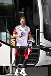 01.06.2026, Fussball, DFB-Nationalmannschaft Deutschland, letztes Training vor Abreise nach USA zur WM 2026, am DFB-Campus in Frankfurt am Main.     Torwart Oliver Baumann (Deutschland) kommt zum Training