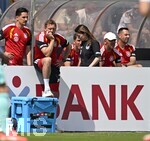 01.06.2026, Fussball, DFB-Nationalmannschaft Deutschland, letztes Training vor Abreise nach USA zur WM 2026, am DFB-Campus in Frankfurt am Main.     v.l. Co-Trainer Benjamin Hübner (Deutschland) und Trainer Julian Nagelsmann (Deutschland) 