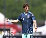 01.06.2026, Fussball, DFB-Nationalmannschaft Deutschland, letztes Training vor Abreise nach USA zur WM 2026, am DFB-Campus in Frankfurt am Main.     Angelo Stiller (Deutschland) unzufrieden.