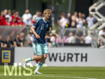 01.06.2026, Fussball, DFB-Nationalmannschaft Deutschland, letztes Training vor Abreise nach USA zur WM 2026, am DFB-Campus in Frankfurt am Main. Testspiel Deutschland - Finnland, Nick Woltemade (Deutschland) am Ball 