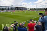 01.06.2026, Fussball, DFB-Nationalmannschaft Deutschland, letztes Training vor Abreise nach USA zur WM 2026, am DFB-Campus in Frankfurt am Main. Medien beobachten das Trainingsspiel gegen Finnland am Haupt-Trainingsplatz.