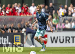 01.06.2026, Fussball, DFB-Nationalmannschaft Deutschland, letztes Training vor Abreise nach USA zur WM 2026, am DFB-Campus in Frankfurt am Main. Testspiel Deutschland - Finnland, Nick Woltemade (Deutschland) am Ball 