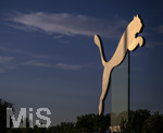 12.06.2026, Herzogenaurach in Bayern. Headquarter der Sportartikelfirma Puma SE am Unternehmenssitz in Herzogenaurach. An der Strasse auf dem Kreisverkehr steht der springende Puma, das Logo und Wahrzeichen der börsennotierten Weltfirma.