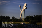 12.06.2026, Herzogenaurach in Bayern. Headquarter der Sportartikelfirma Puma SE am Unternehmenssitz in Herzogenaurach. An der Strasse auf dem Kreisverkehr steht der springende Puma, das Logo und Wahrzeichen der börsennotierten Weltfirma.