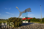 12.06.2026, Herzogenaurach in Bayern. Headquarter der Sportartikelfirma Puma SE am Unternehmenssitz in Herzogenaurach. An der Strasse auf dem Kreisverkehr steht der springende Puma, das Logo und Wahrzeichen der börsennotierten Weltfirma.