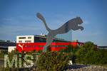 12.06.2026, Herzogenaurach in Bayern. Headquarter der Sportartikelfirma Puma SE am Unternehmenssitz in Herzogenaurach. An der Strasse auf dem Kreisverkehr steht der springende Puma, das Logo und Wahrzeichen der börsennotierten Weltfirma.