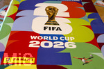 13.06.2026, Mindelheim (Bayern), das beliebte Sammelheft und die dazugehörigen Sammelbilder gibt es auch wieder zur Fussball-WM 2026 in den USA.  Das Stickeralbum mit der Titelseite.  