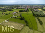 16.06.2026,  Bad Wörishofen im Unterallgäu, Hochwasser-Massnahmen im Süden der Stadt, zwischen Ortsrand und Waldsee.