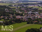 16.06.2026,  Bad Wörishofen im Unterallgäu, Hochwasser-Massnahmen im Süden der Stadt, zwischen Ortsrand und Waldsee.