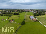 16.06.2026,  Bad Wörishofen im Unterallgäu, Hochwasser-Massnahmen im Süden der Stadt, zwischen Ortsrand und Waldsee.