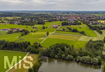 16.06.2026,  Bad Wörishofen im Unterallgäu, Hochwasser-Massnahmen im Süden der Stadt, zwischen Ortsrand und Waldsee.